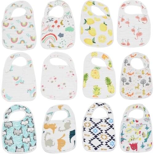 PINK SWAN Baby Bibs