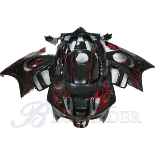Motorcycle Full Fairing Kit for HONDA CBR 600 F3 1997 1998 CBR600 F3 97 98 Red Black Fairing + Tank Cover Injection Mold ABS