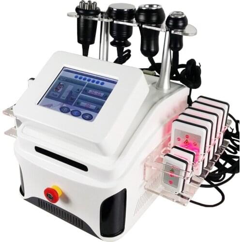 Portable Ultrasonic Cavitation+Vacuum Suction+RF+Laser System Body Fat Loss Machine