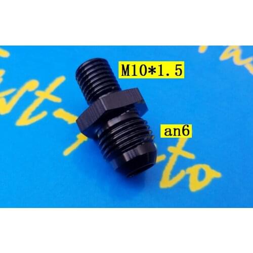 Male M10 P1.5 M10 * 1.5 M10*1.5 to 6an an6 an 6 male adaptor adapter Fitting