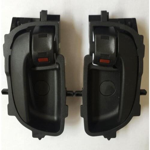 Inner Door Handle Left + Right Black For Toyota Citroen Peugeot 69206-0D271