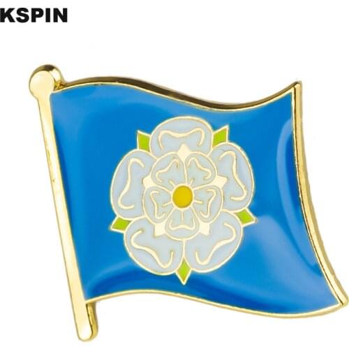 YORKSHIRE United Kingdom Flag Badge Country Flag Badges Lapel Pin Brooch Brooch Icons XY0440