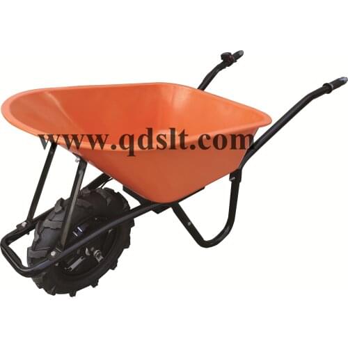 24V 500W Motor wheels Electric wheelbarrow High load capacity garden carts mini tools EWB6414B
