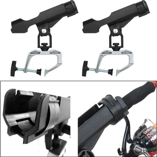 2x Keyak Boat FishingRod Pole Stand Bracket Mount HolderRest Rack Rod Holder