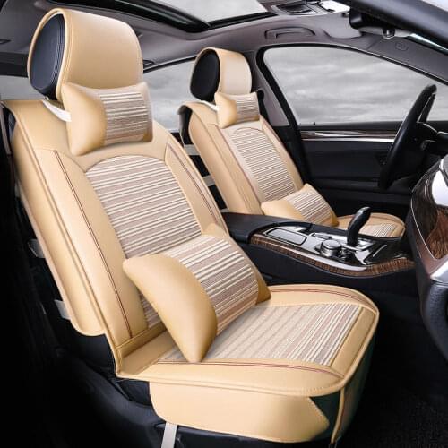 Automotive summer cushion set cooling car seat covers for ROVER 75 MG TF MG 3/6/7/5 Maserati Coupe Spyder Quattroporte Maybach