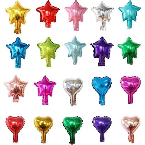 50pcs/lot 5inch Star Balloon Inflatable Helium Baloon Wedding Birthday Christmas Party Decoration Globos Children Toy Gifts