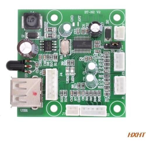 Bluetooth 4.0 Audio Receiver Board Wireless Stereo Sound Module DC For Car PC With Anti-reverse Design