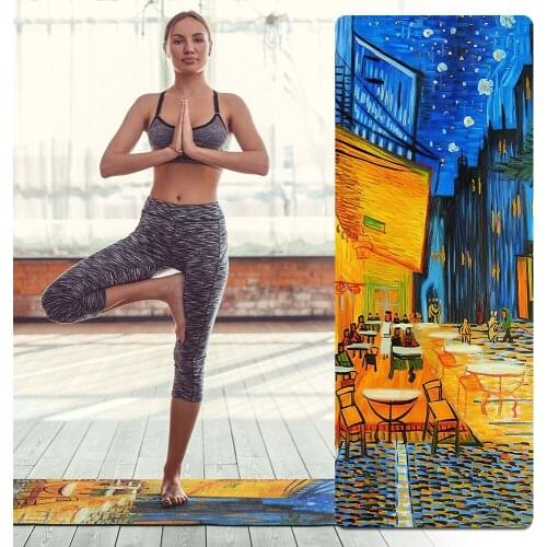 Fordable Natural Rubber Yoga Mat For Fitness Sport Pilates Exercise Slimming Non-slip Gymnastics Tapete With Mat Bag And Strap