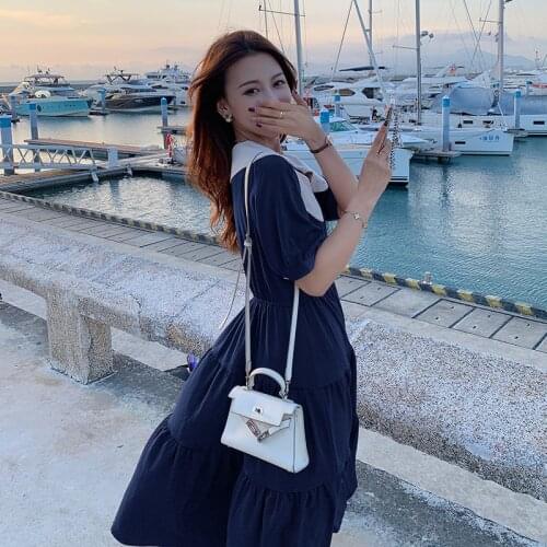 Plus Size Women Yellow Blue Midi Dress Summer Chiffon Solid Short Sleeve Casual Pullover Robe Femme Simple Style Plus Size 4xl