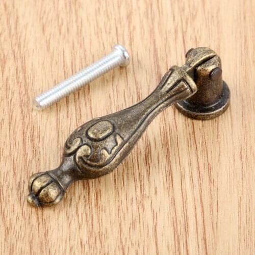 1pc Pull Knob 60*14mm Antique Handle Drawer Handle Jewelry Box Handle Gift Box Pull Handle