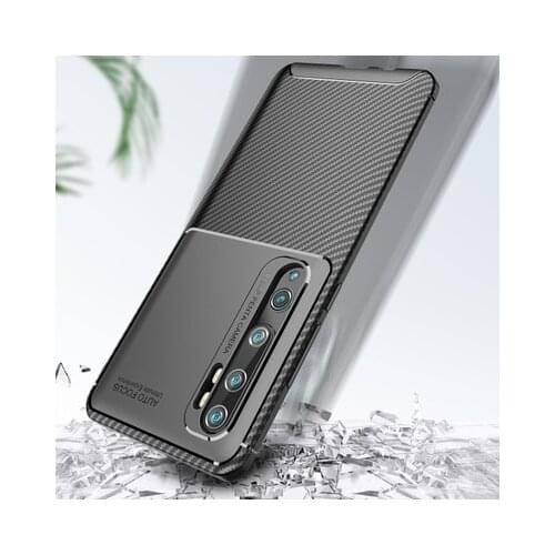 For Xiaomi Mi Note 10 Pro Case Soft Silicone Carbon fiber Shockproof skin Protect Back Cover Case for xiaomi mi CC9 Pro CC9PRO