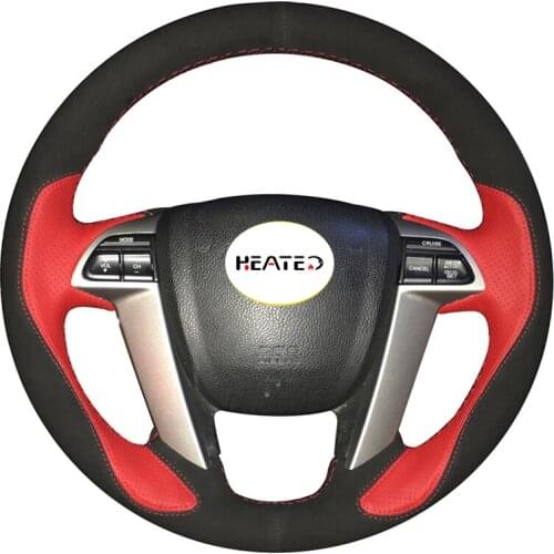 Braiding cover for steering wheel cover for Honda Accord 8 2008-2012 Odyssey 2011-2017 Crosstour 2012 Pilot