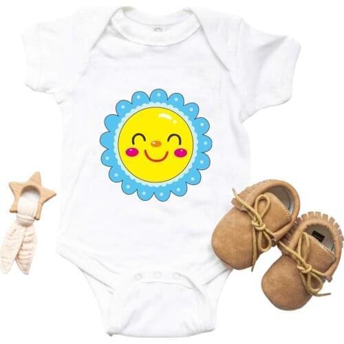 Newborn Baby Clothing for Girls Sunshine Baby Bodysuit Short Sleeve Boy for Baby Girl Baby Clothing Sets Baby Romper Clothes