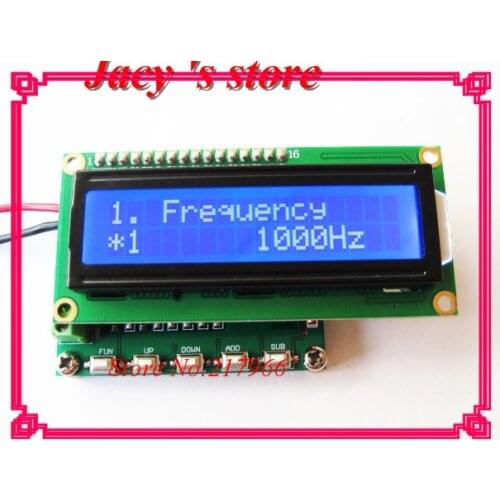 Multi function pulse signal generator adjustable phase two output steering gear control signal frequency meter , module ,PP