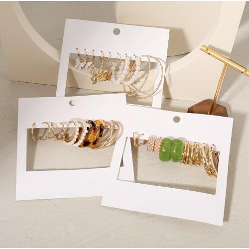 Butterfly Pearl Earrings Set Cross Simple Leopard Earrings Long Tassel Wide Big Circle Green Earrings 2021 Jewelry Wedding Party