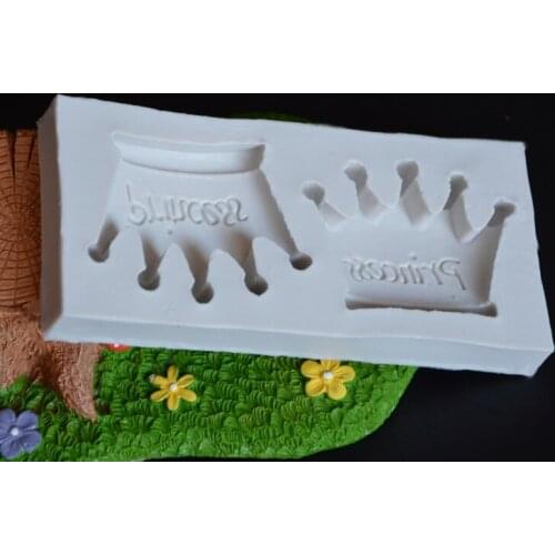 Food Grade Crowns Shape Chocolate Mold Cake Decoration Mold DIY Baking Tools