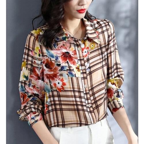 Saier Queen Women's Plaid Shirts