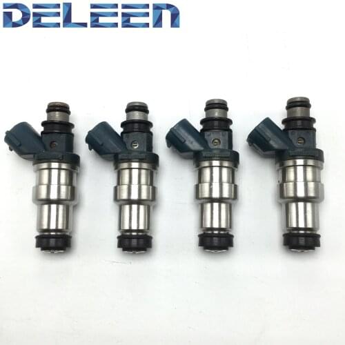 Deleen 4x High Impedance Fuel Injector 23250-15010 For Toyota Car Accessories