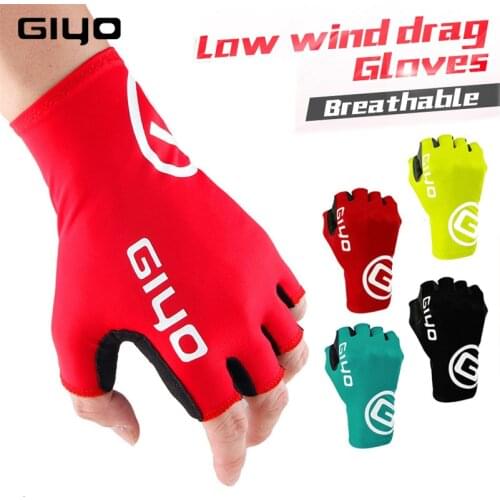 Giyo Cycle Half -finger Gloves Gel Sports Bicycle Race Gloves Of Bicycle Mtb Road Guantes Glove Cycling Mens Mid -term Women