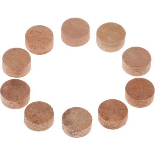 10Pcs Water Key Water Key Spit Valve Cork Pad For Trumpet Trombone Repair Accessories Diameter 9Mm Thickness 4Mm