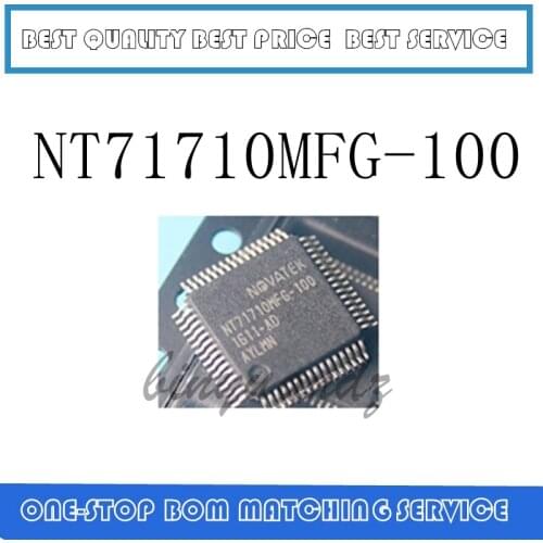 1PCS~5PCS NT71710MFG-100 NT71710MFG NT71710 QFP64