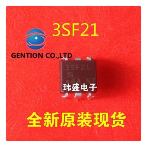 10PCS PC3SF21 3SF21 DIP 600V zero crossing photoelectric coupler PC3SF21YTZBF in stock 100% new and original