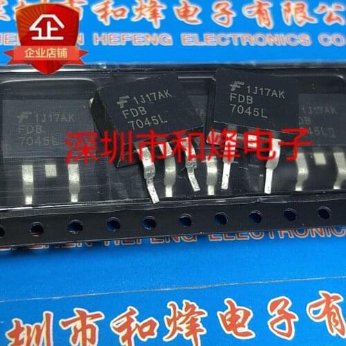 100% New&original FDB7045L TO-263 100A 30V