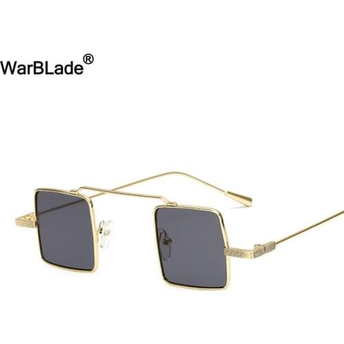 2018 square eyeglasses frames for men male clear lens metal frame small glasses frame women vintage retro WarBLade