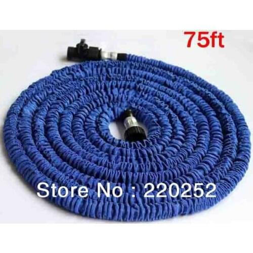 Aluminum hose head 75ft expandable garden hose,expandable hose75ft,flexible watering hose pipe