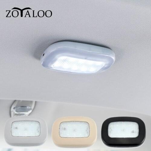 Auto Interior Car Reading Light Magnet USB Charging Dome Light Ceiling Lamp Home Night Light