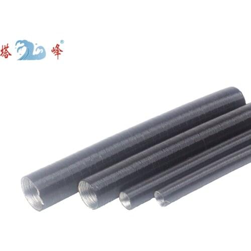 Anti-scalding foil smoke pipe aluminum air duct industrial exhaust pipe telescopic hose Heat insulation