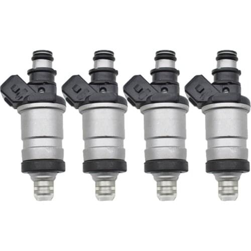 4PCS New High Quality 06164-P0A-000 Fuel Injectors Nozzle For Honda Accord Prelude 2.0 2.2 1986-1997
