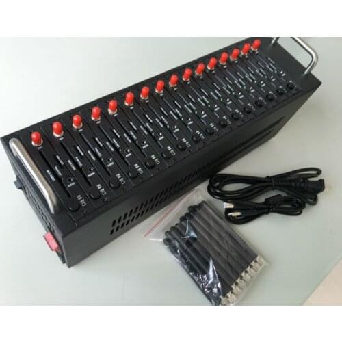 3g 16 port gsm modem sim5360 bulk sms sending device support AT command high speed to send sms gsm modem