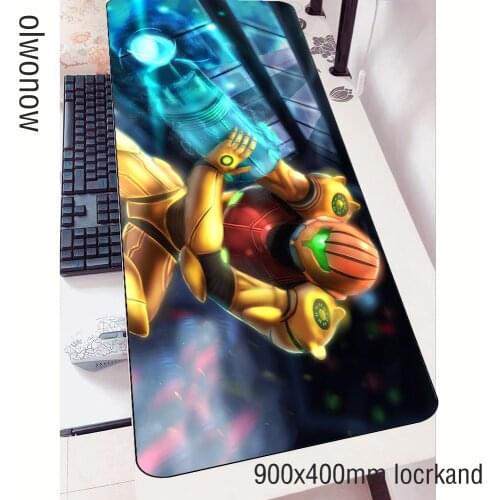 Metroid padmouse 900x400x3mm gaming mousepad game Gorgeous mouse pad gamer computer desk Aestheticism mat notbook mousemat pc