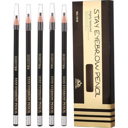 6pcs Eyebrow Microblading Pen Pencil Waterproof Permanent Makeup Eye Brow Lip Pencil Enhancer Easy Wear Tint dye Makeup Tools