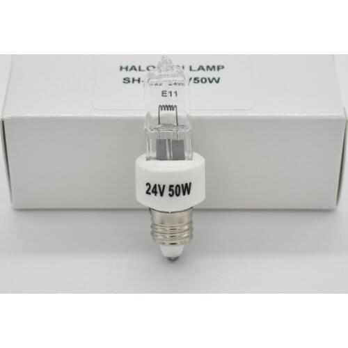 JD 24V 50W KGM JC 24V50W E11 mini candelabra halogen light bulb Skylux operating theater room surgical lamp shadowless