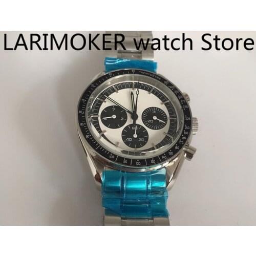 Fashion Hot Selling 40mm bliger black sterile dial stainless steel case day week indicator Mechanical automatic men’s watch