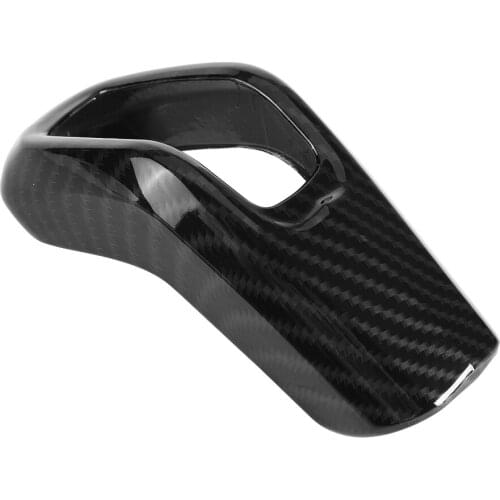 Carbon Fiber Style Car Gear Shift Knob Cover Trim for Land Rover Range Rover Sport 2014-2017