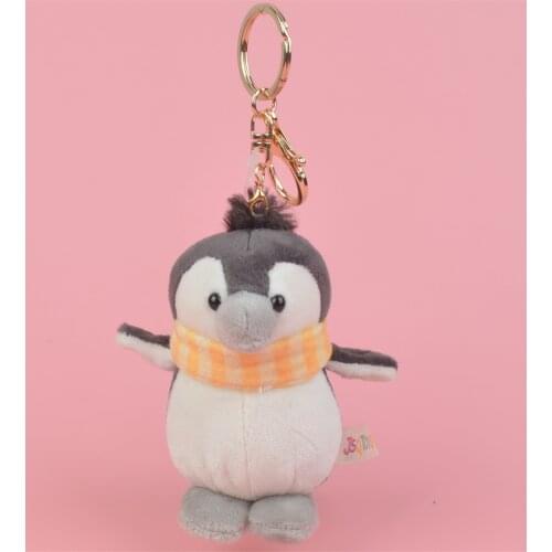 1pcs Kawaii Sweet Approx. Mini Penguin Plush Pendant Stuffed Toy , Key Chain Penguin Gift Wedding Party Plush Toy
