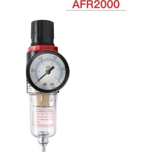 Air source processor afr2000 / bfr2 / 3 / 4000 pneumatic components fine pressure regulating filter single cup drainage