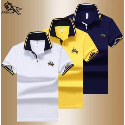 Summer new men polo shirt men synthetic Fabric fiber Fabric mens short-sleeved embroidery polo shirt mens casual polo shirt 633