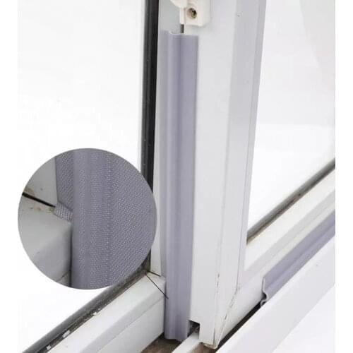 Self Adhesive Window Seal Strip SoundProof and Windproof Nylon Cloth Foam Door Weather Rubber Strip for Sliding Windows