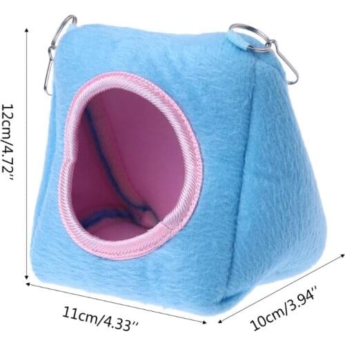 Cute Hamster Hanging House Hammock Cage Sleeping Nest Pet Bed Rat Hamster Toys Jy28 21 Dropshipping