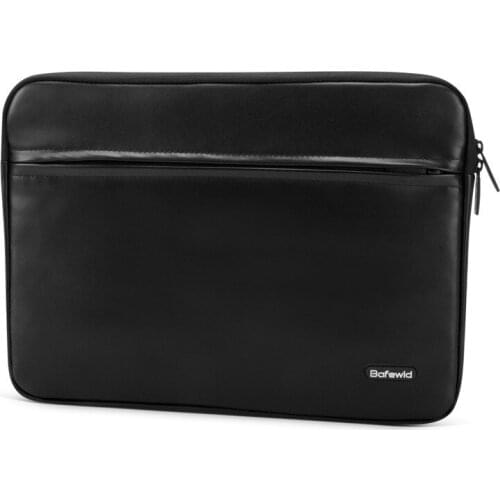 Bafewld Brand14 inch Computer Sleeve PU Leather Notebook Bag Men Women Computer Bag for Dell Asus Laptop
