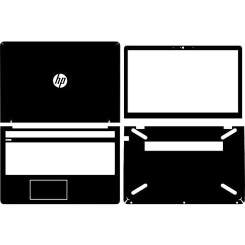 Laptop Carbon fiber Vinyl Skin Stickers Cover For HP 15 CC538NA cc000 cc101na CC060WM cc563st cc178cl CC050WM cc561st 15.6"