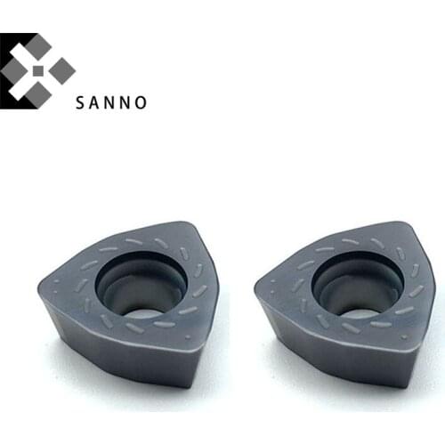 WPMT080615ZSR CNC carbide milling inserts lathe cutter tools fast feeding milling blade for steel /stainless steel / cast iron