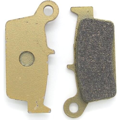 Rear Motorcycle Brake Pads For Kawasaki KL125 KLX250 D-Tracker KLX250 K250 KLX300 KLX400 R KX500 For AJP PR5 Supermoto Enduro250