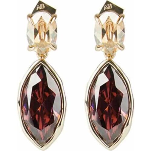 2020 Amybaby Designer High Quality Womens Luxury Stone Stud Earring Jewelry For Party