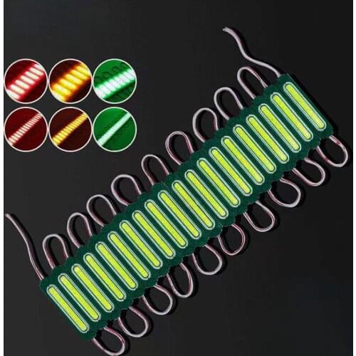 DC12V COB advertising lamp module high-power 2.4W waterproof and high-brightness integrated light source LED strip 20pcs 100PCS