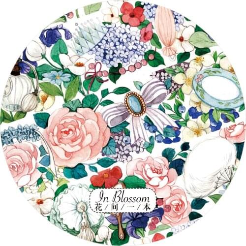 2.5cmx10 Meter Washi Victoria Tape Material Journal Diary Sticker